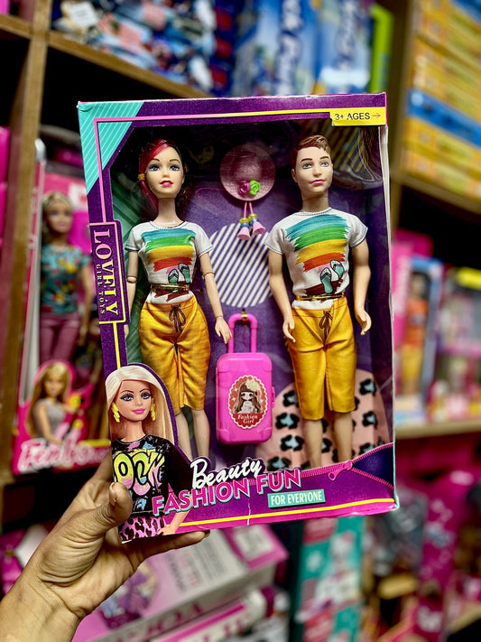 Barbie maletin x 2