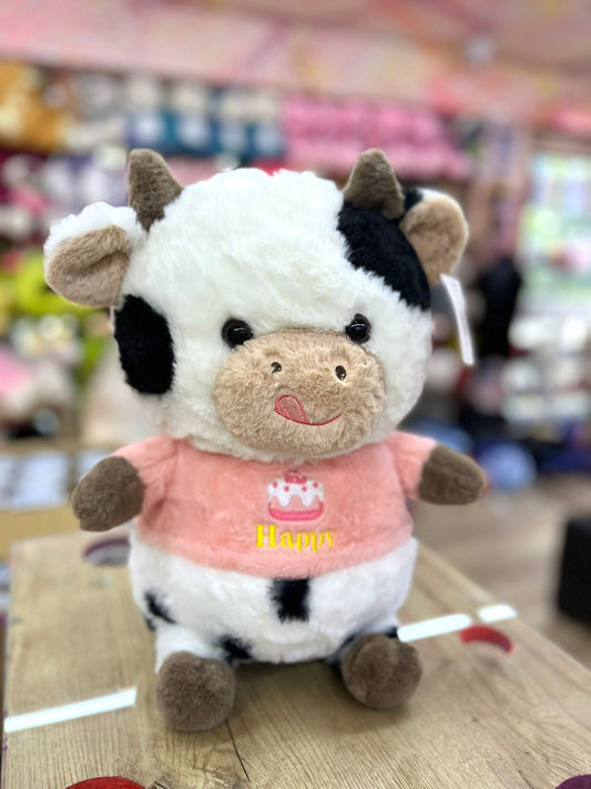 Vaca peluche camisa